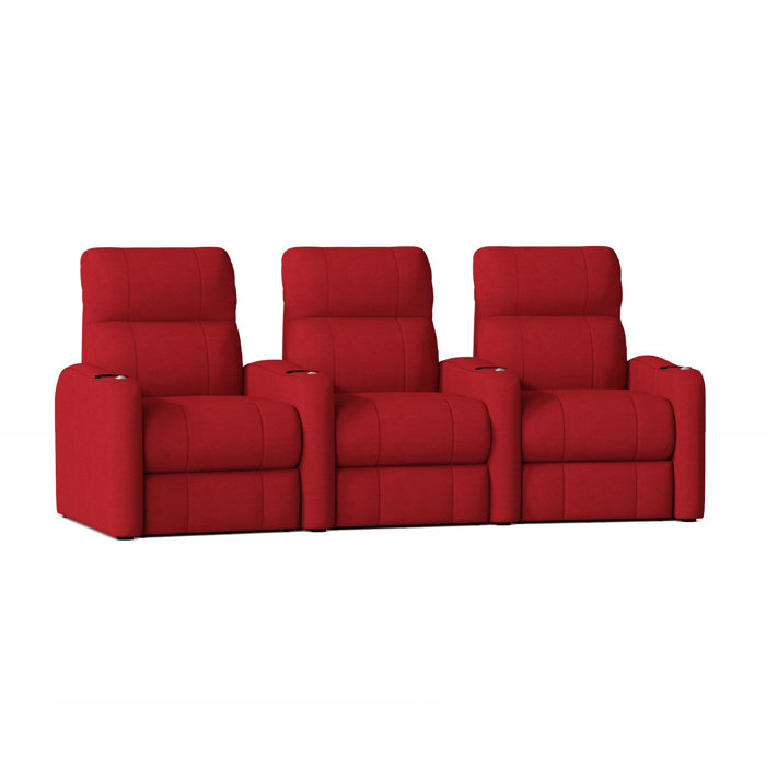 Latitude Run® Home Theater Row Seating (Row of 3) Wayfair